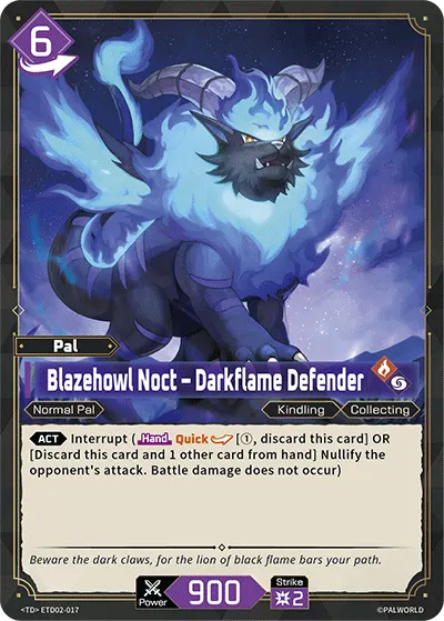 Blazehowl Noct – Darkflame Defender